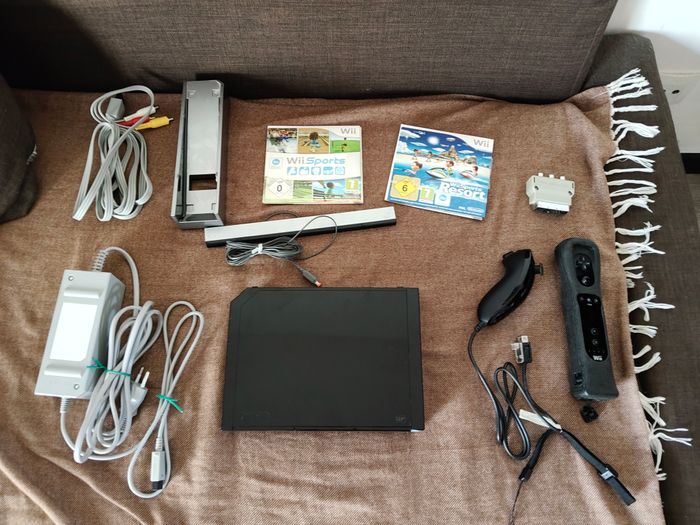 wii noir en boite pack sports resort - photo numéro 2