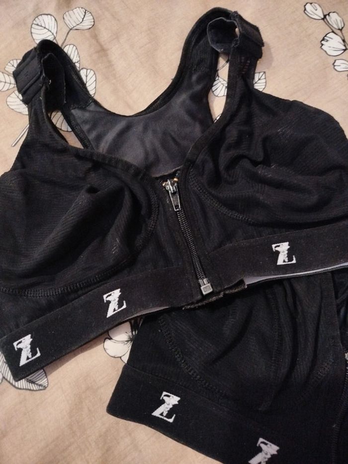 Lot de 2 brassières post-opératoire 90C Zbra - photo numéro 3