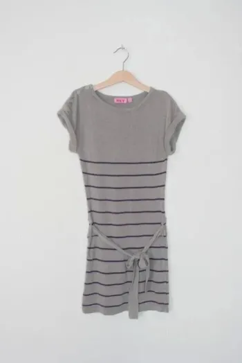 Robe ou tunique hiver + ceinture, marque Nky de Kiabi 10 ans