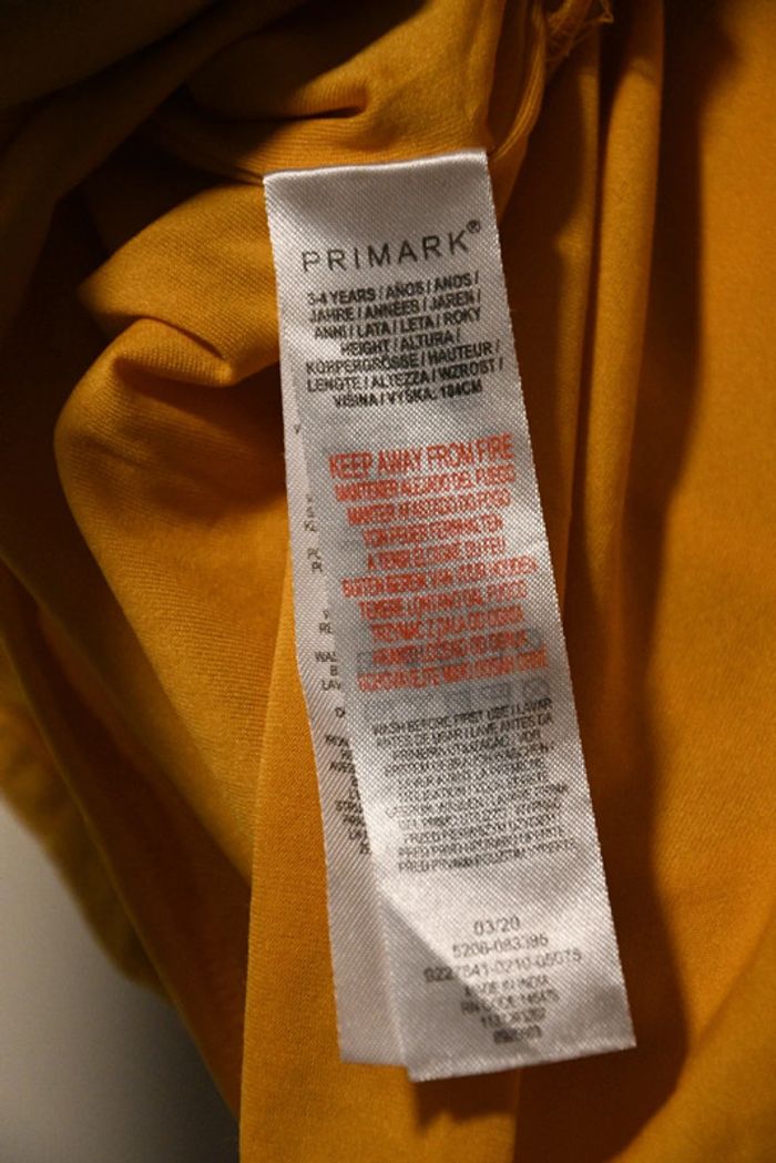 Robe moutarde 3-4ans Primark - photo numéro 9