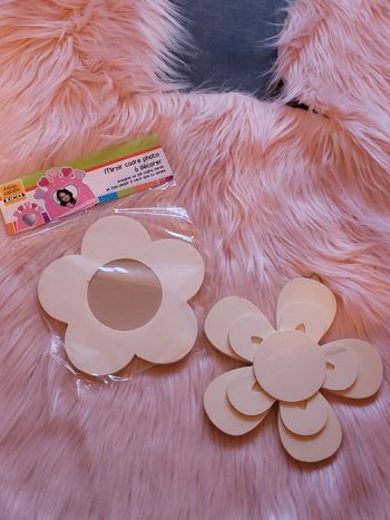 Fleur bois a peindre