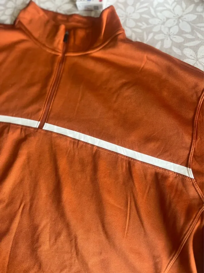 Sweat Nike Car Zip - Orange - Taille XXL - Très Bon État - photo numéro 4