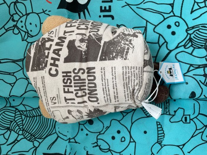 Peluche Jellycat Fish And Chips We Are Cosy Chips - photo numéro 9