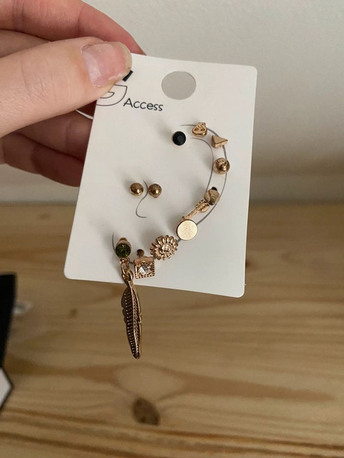 Lot de boucles d’oreille - photo numéro 3