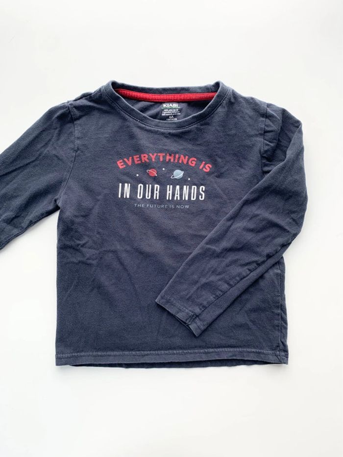 Lot de 3 t-shirt / polo manches longues 6 ans - photo numéro 3