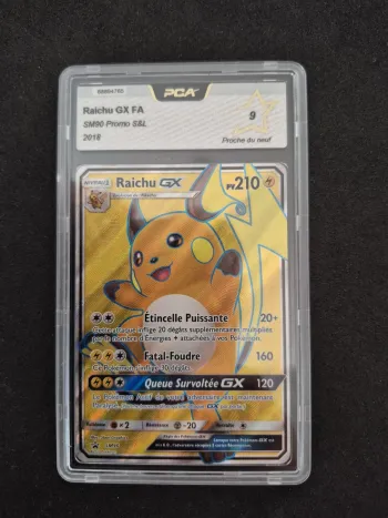 Carte Pokemon Raichu GX Promo SM90 Soleil Et Lune FR PCA 9