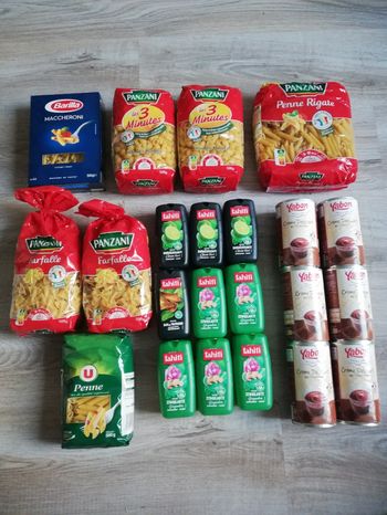 Repas et desserts chocolat