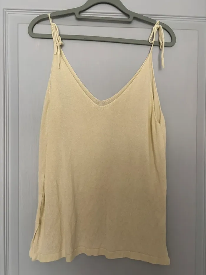 Débardeur jaune