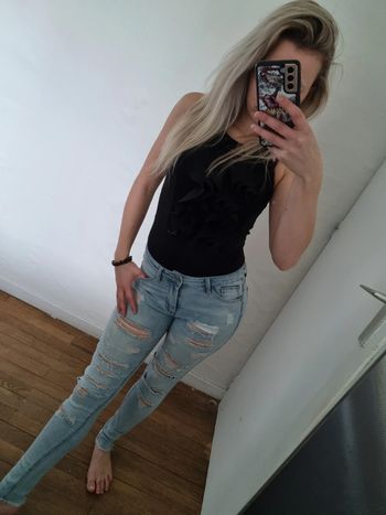 Jeans moulant