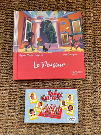 Lot McDo – Livre Le Penseur + jeu Qui est-ce ?