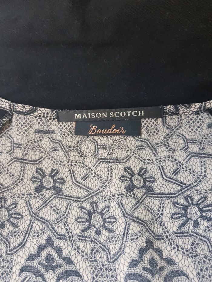 Maison Scotch - Blouse à manches courtes - Neuve ! - photo numéro 5