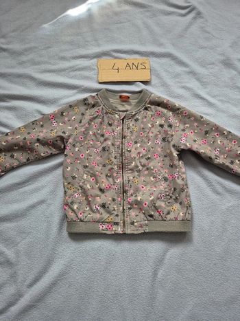 Veste fille 4 ans tape a l’oeil