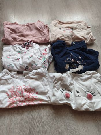 Lot pulls fille  fin automne ou printemps