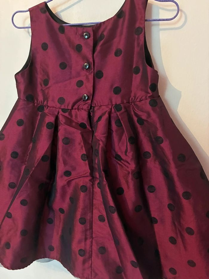 Magnifique robe à reflets changeant, taille 23 mois. - photo numéro 9