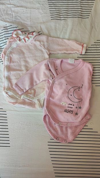 Bodies manches longues 1 mois