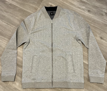 Blouson Brice à Zip bi-ton Taupe Taille L