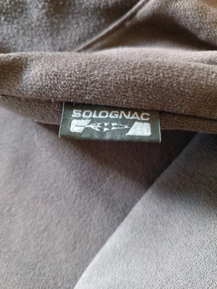 Sweat kaki grisé Solognac Decathlon 2XL - photo numéro 6