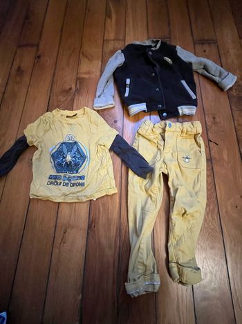 Ensemble sergent major 2 ans