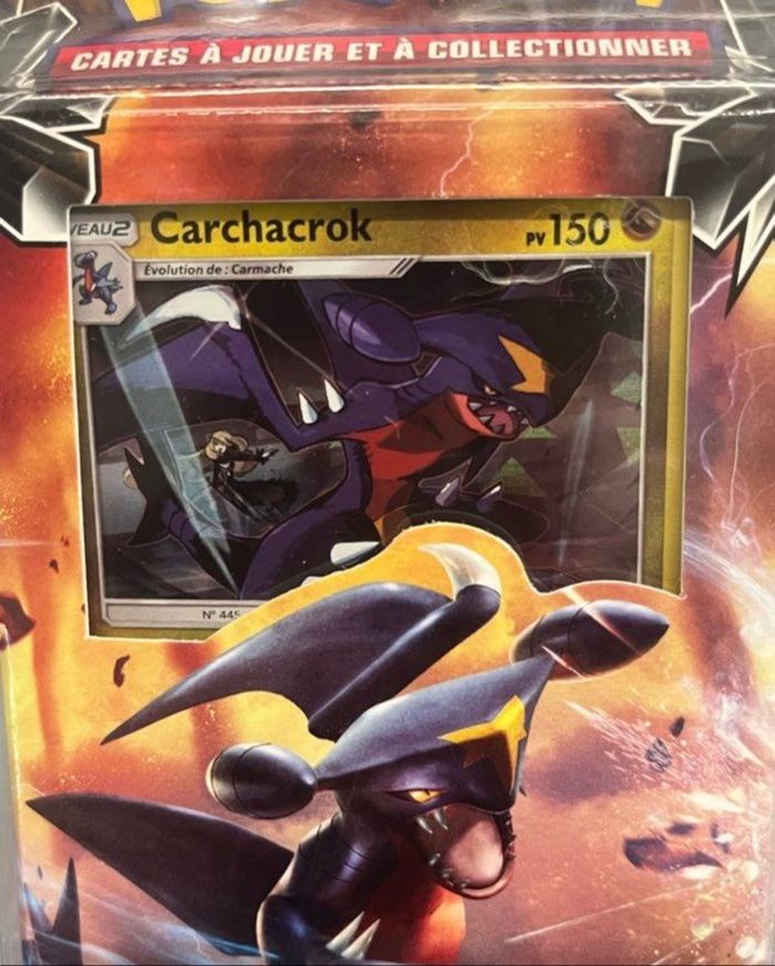 2 Deck Pokémon S&L Ultra Prisme Carchakrok + Pingoleon neuf scellé - photo numéro 5