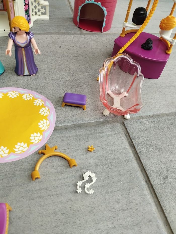 Lot Playmobil Princesse avec donjon - photo numéro 7