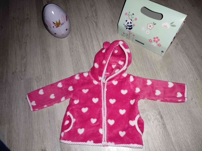 Veste polaire zippé 6 mois