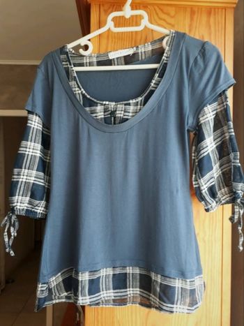 Tee shirt effet 2 en 1 cachecache taille 4