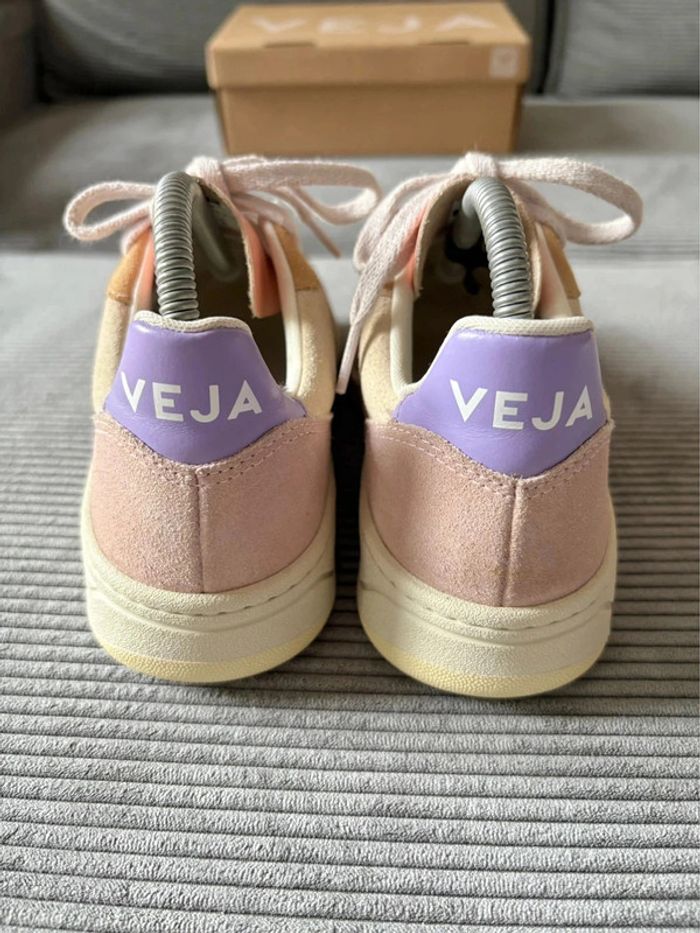 Chaussures veja V10 suede multicolore / taille 38 - photo numéro 5