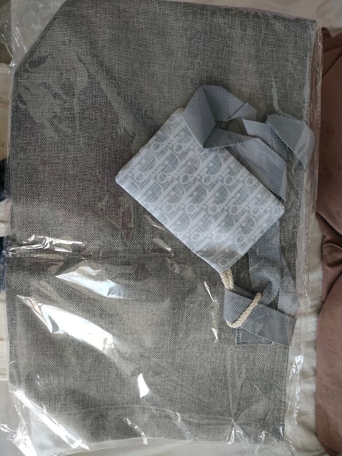 Sac besace gris clair - photo numéro 2
