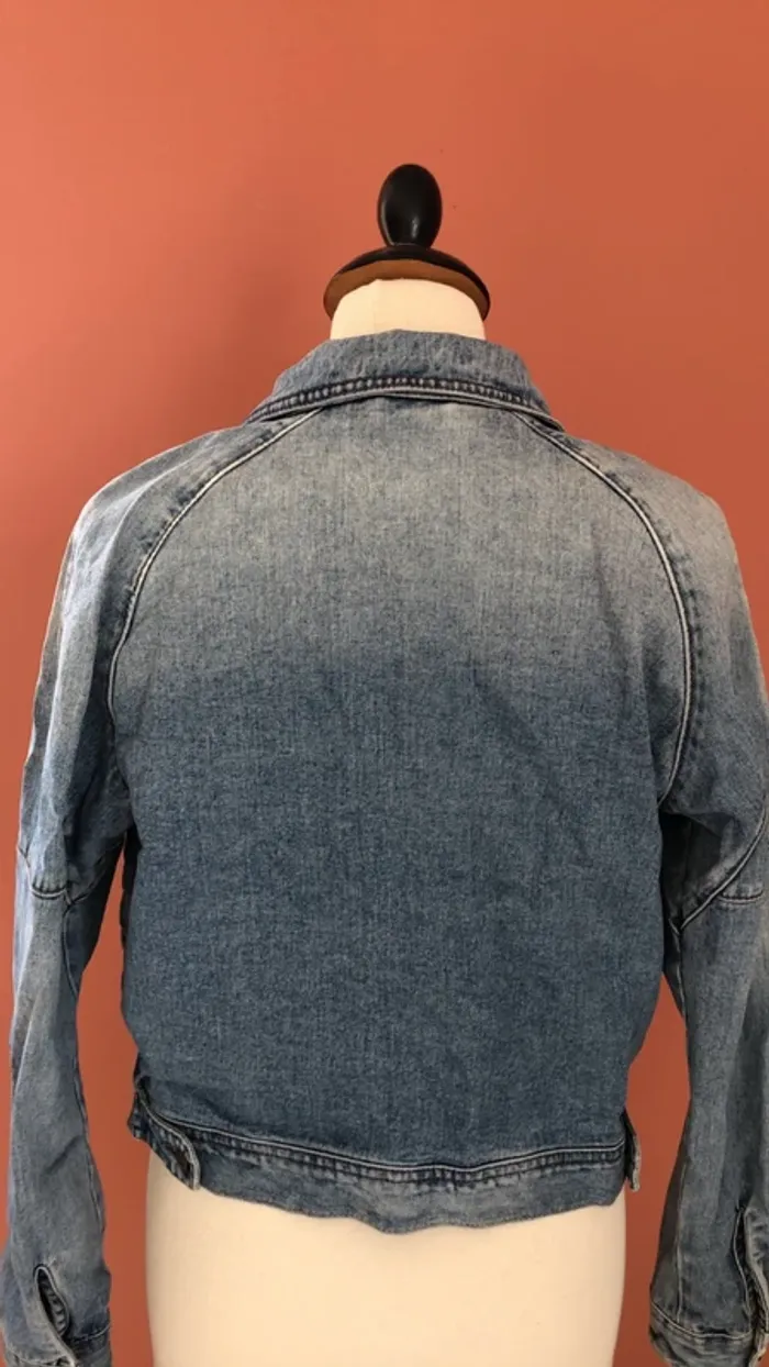 Veste en jean Zara - photo numéro 3