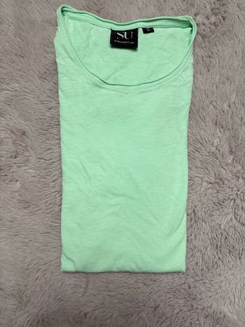 💚 T-shirt homme vert – Straight Up – Taille M