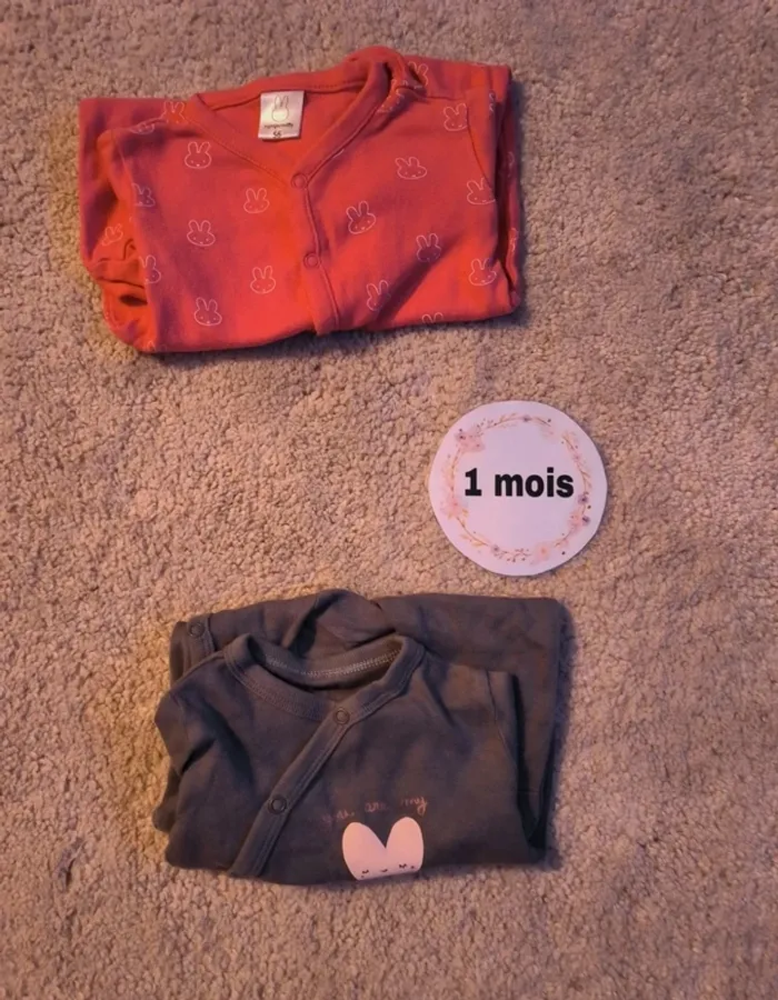 Lot bébé fille 1 mois 41 pièces - photo numéro 4