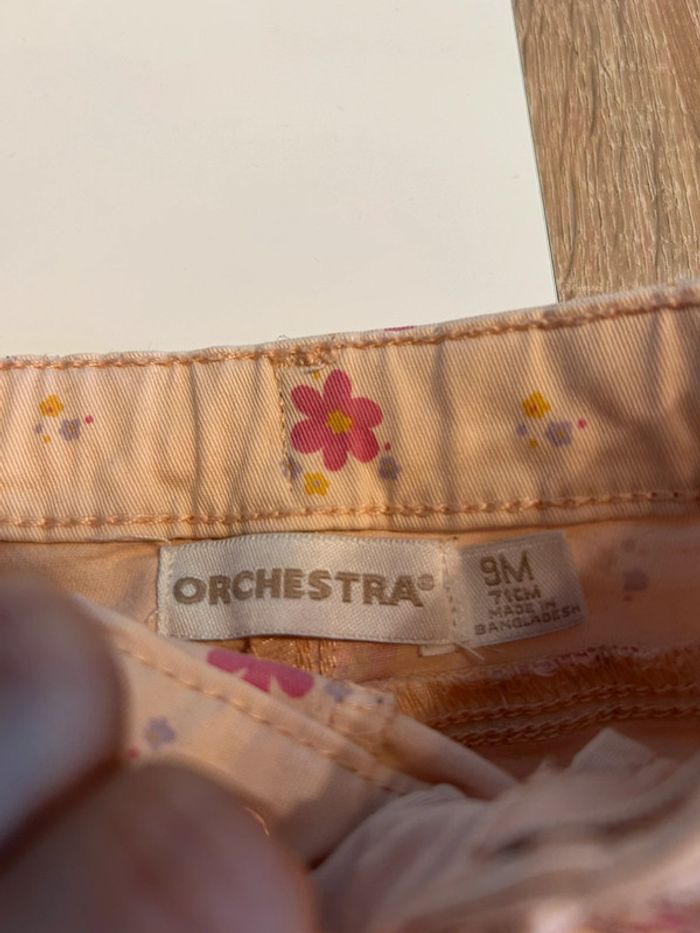 Pantalon fille fleuris - photo numéro 2