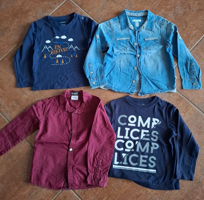 Lot de Tee-shirt manche longue 3 ans - photo numéro 5