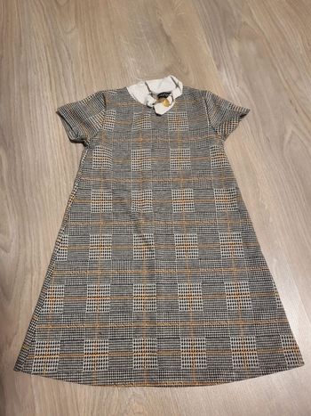 Magnifique robe à carreaux fille 5 ans in extenso