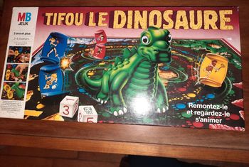 Tifou le dinosaure jeu vintage MB jeux 1989