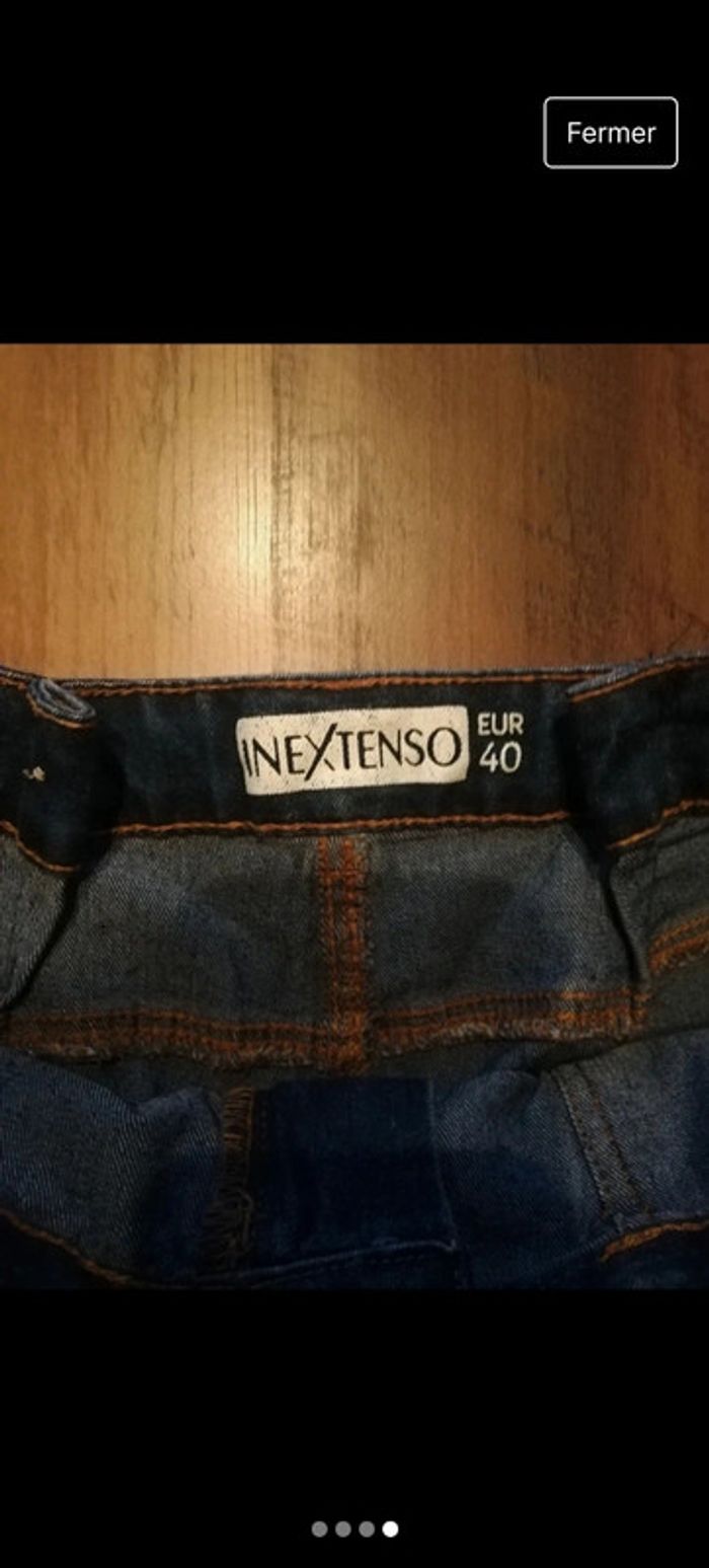 Short en jean In Extenso taille 38/40 - photo numéro 4