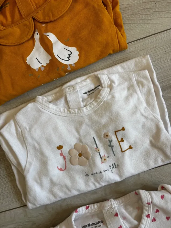 Lot de 3 pyjamas coton - photo numéro 3