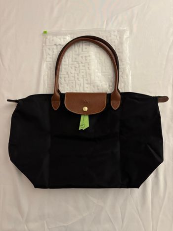 Sac Longchamp couleur noir et marron