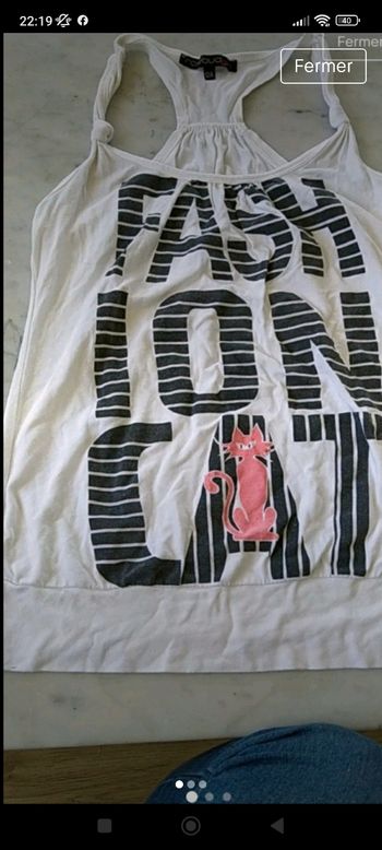 Débardeur fille 12 ans