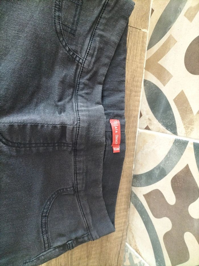 Pantalon élastique 16 ans neuf tissaia gris foncé - photo numéro 2