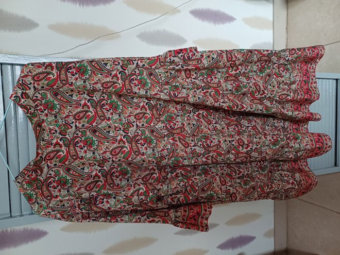 robe en soie manches 3/4 Taille 48 - photo numéro 2