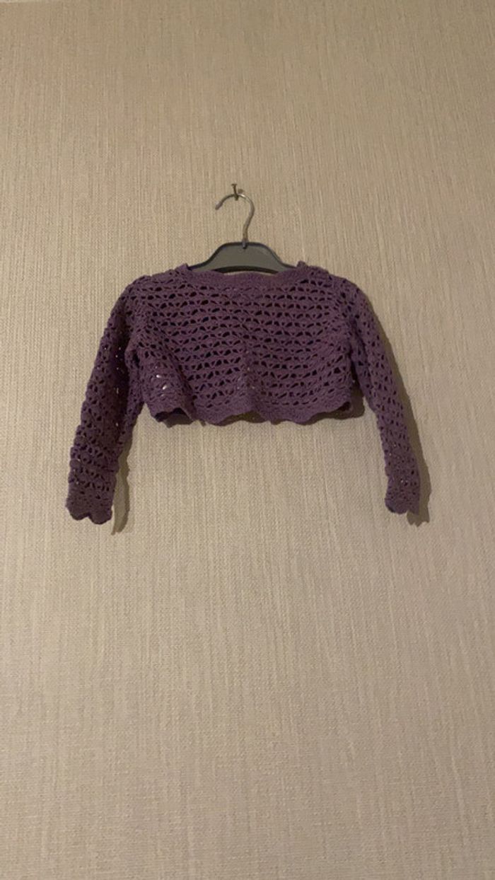 Boléro violet - photo numéro 3