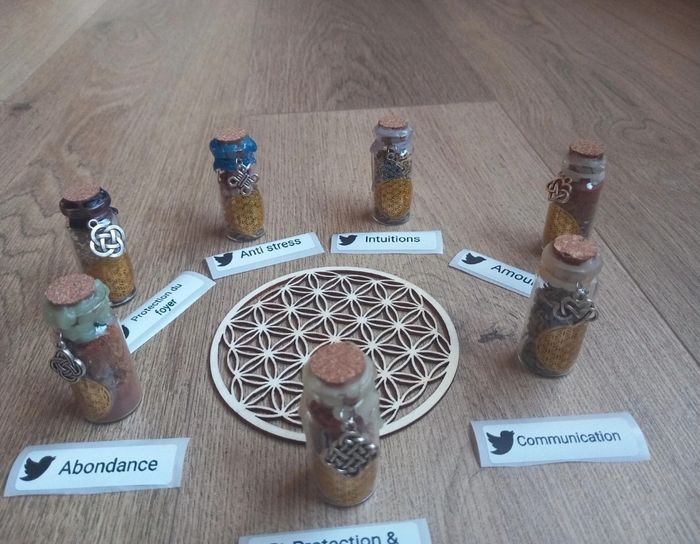 Fioles spell jar - photo numéro 3