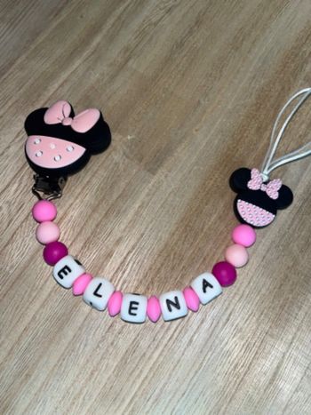 Attache tétine personnalisé