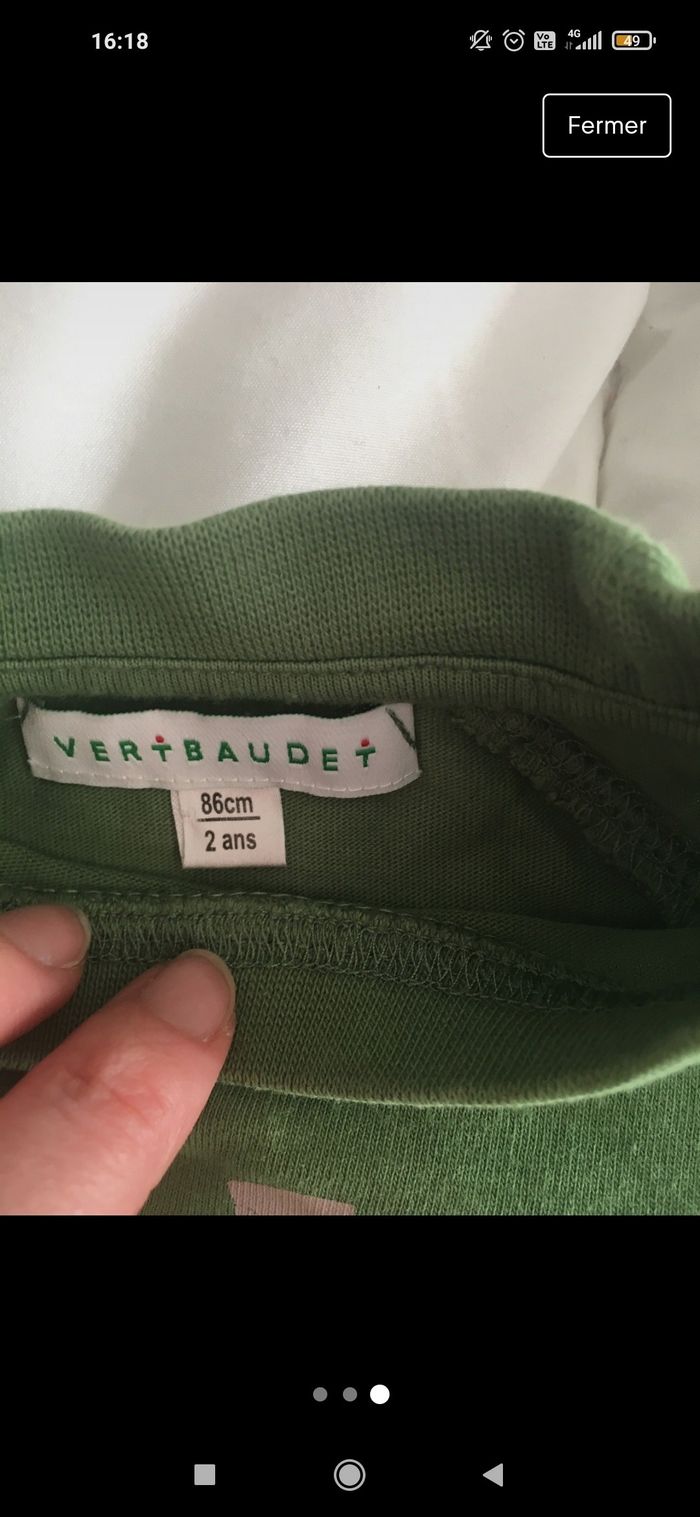 T-shirt Vertbaudet 2 ans - photo numéro 4