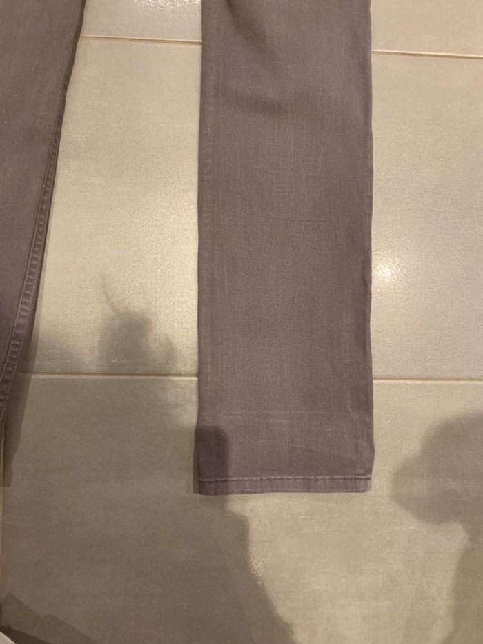 Jean droit gris Camaieu taille 38 - photo numéro 4