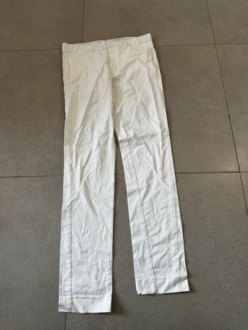 Pantalon Jules blanc, taille 38, très bon état 40x105cm