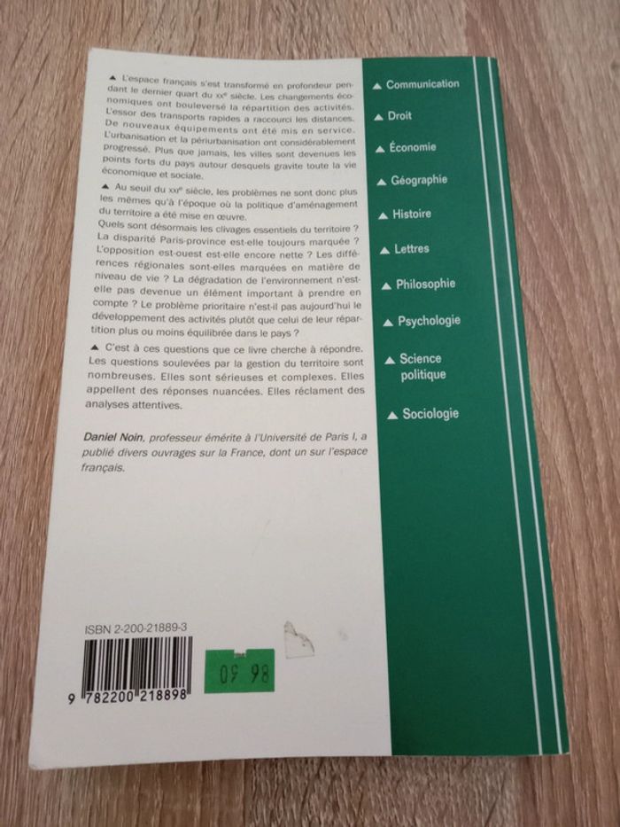 * Daniel Noin - Le nouvel espace français - photo numéro 2