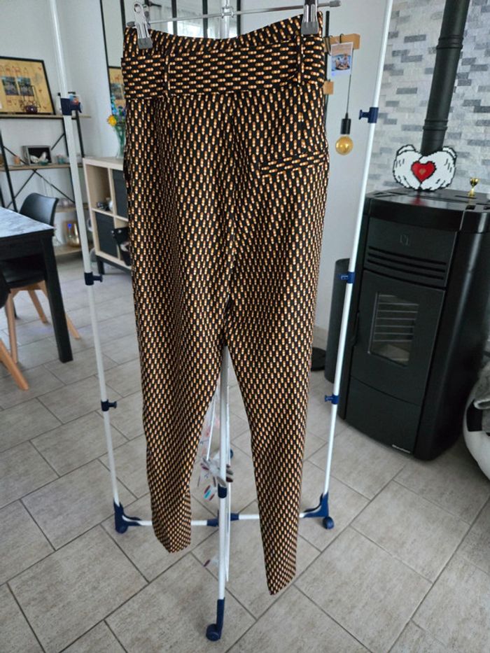 Pantalon carotte 34 - photo numéro 6