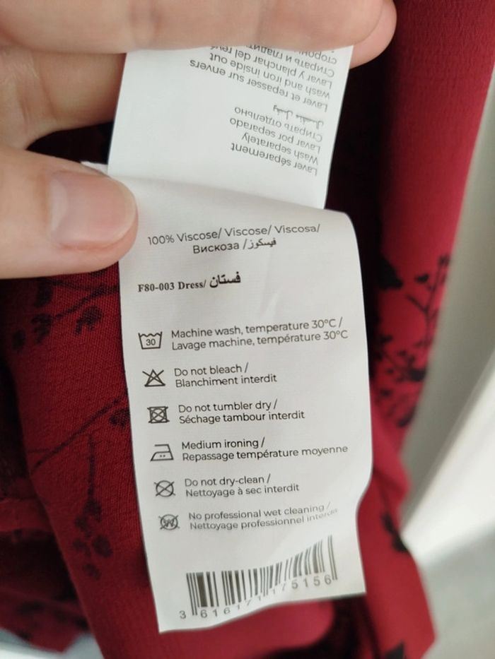 Jolie robe Longue maxi dress Camaïeu neuve T 36 - photo numéro 7